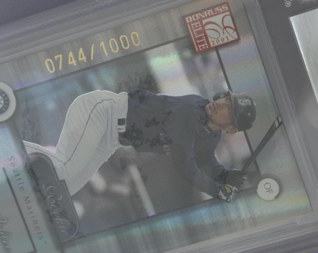 2001 DONRUSS ELITE ICHIRO イチロー シリアルNOあり！