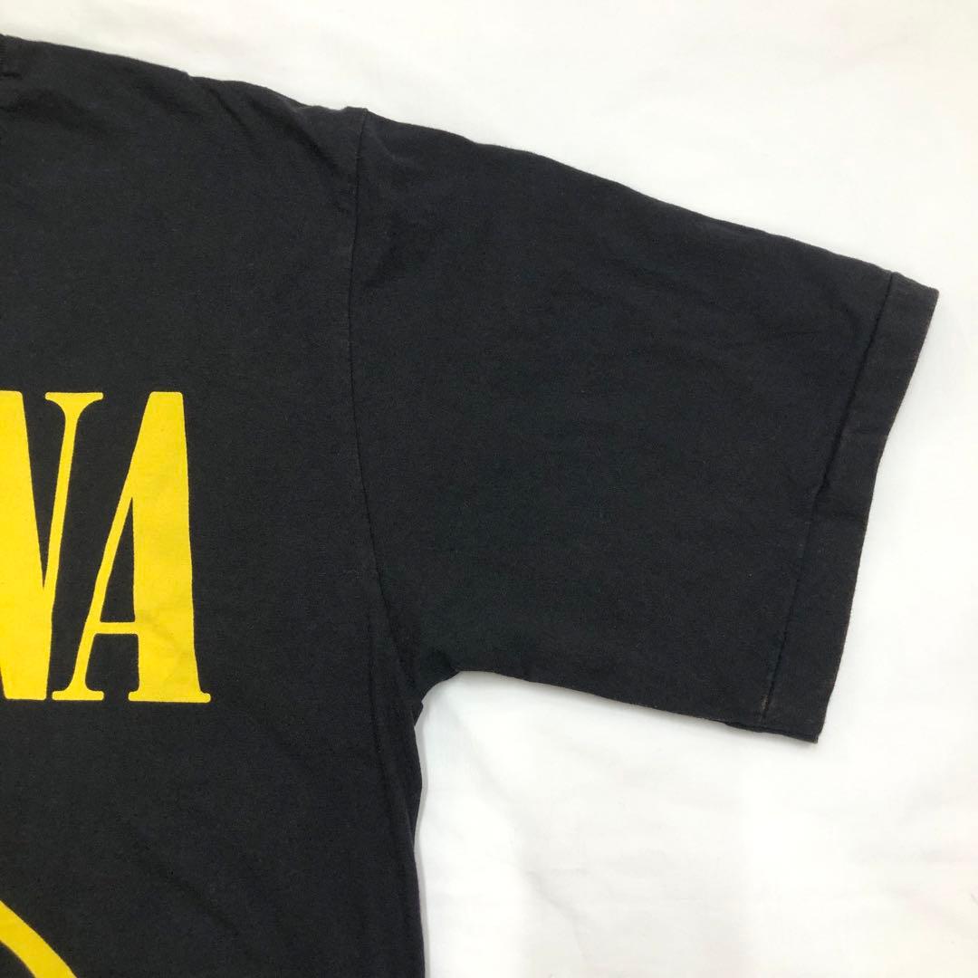 ANVIL NIRVANA SMILE スマイル Tシャツ ブラック XL