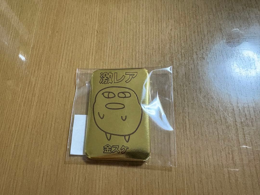 マエスケ　激レア　缶スケ　缶バッジ　金スケ　金バッジ