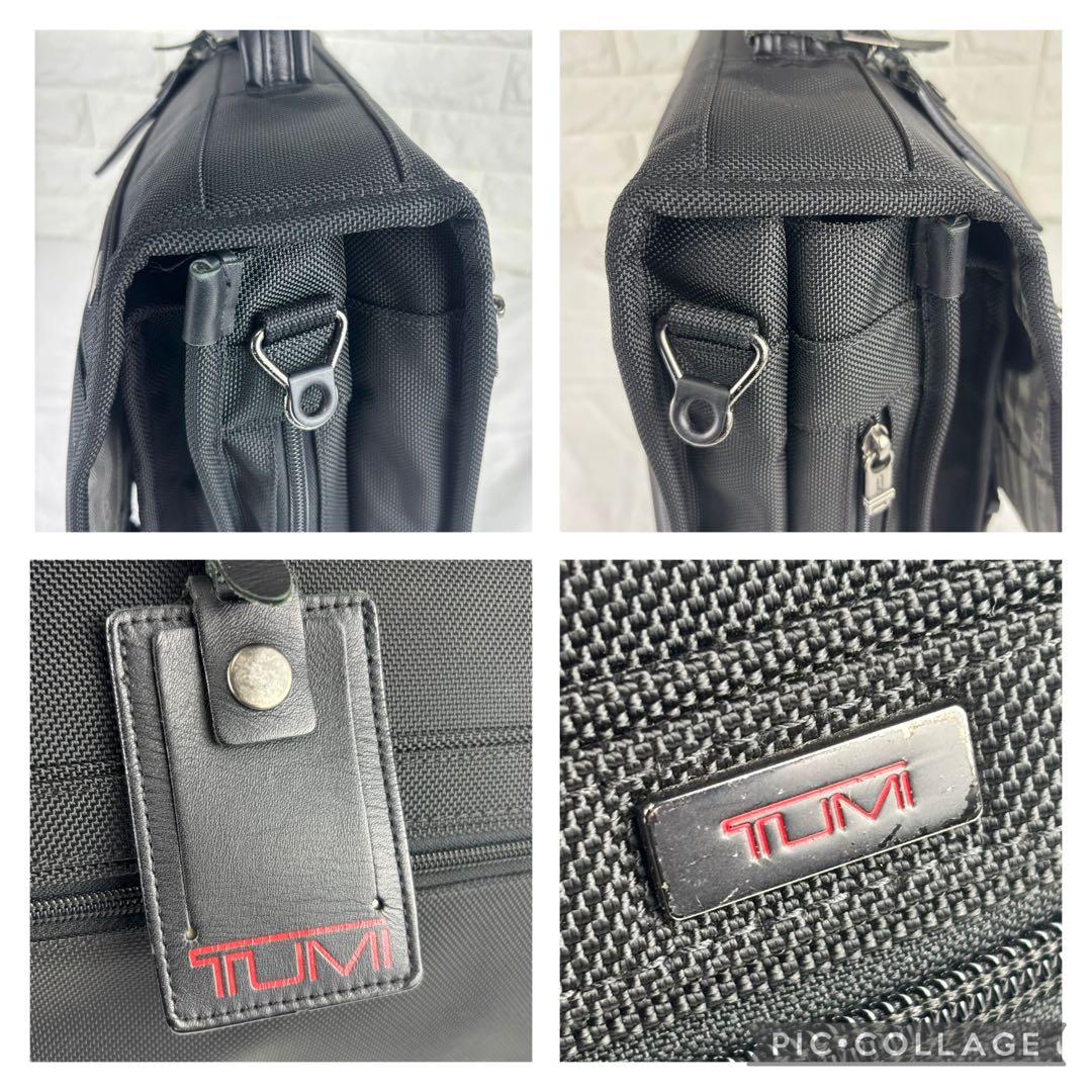 ✨極美品✨ TUMI 26071D4 ビジネス ショルダーバッグ ブラック