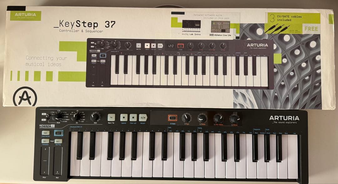 ARTURIA KeyStep 37 MIDIコントローラー black