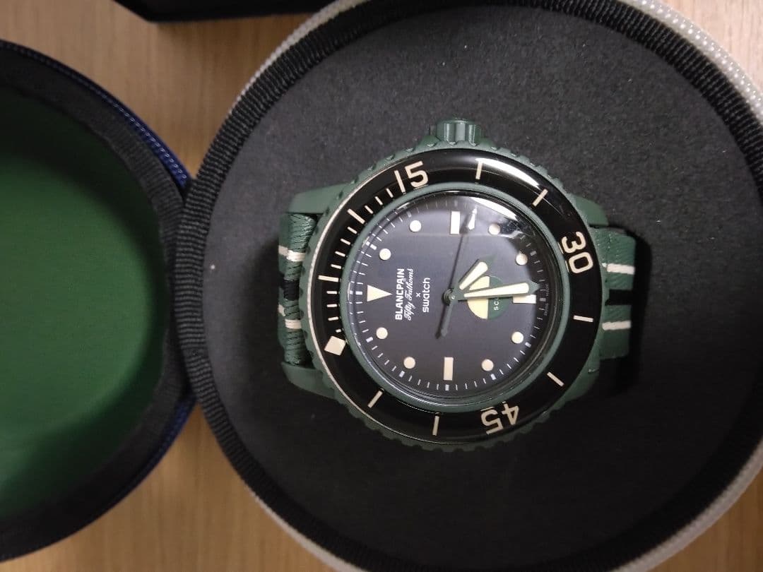 時計 Blancpain x Swatch Scuba Fifty