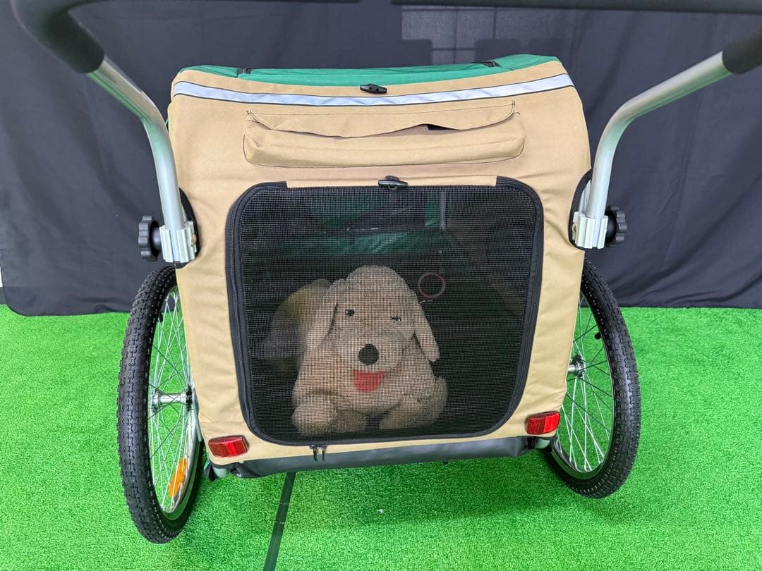 美品 多機能ペット用トレーラー＆ストローラー