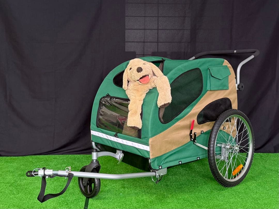 美品 多機能ペット用トレーラー＆ストローラー