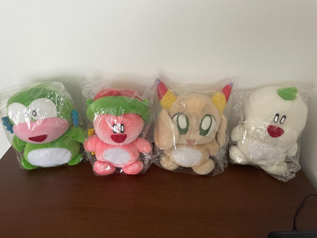 ザミラクルオブザゾーン　MOZ ぬいぐるみ 4体セット 大貝獣物語