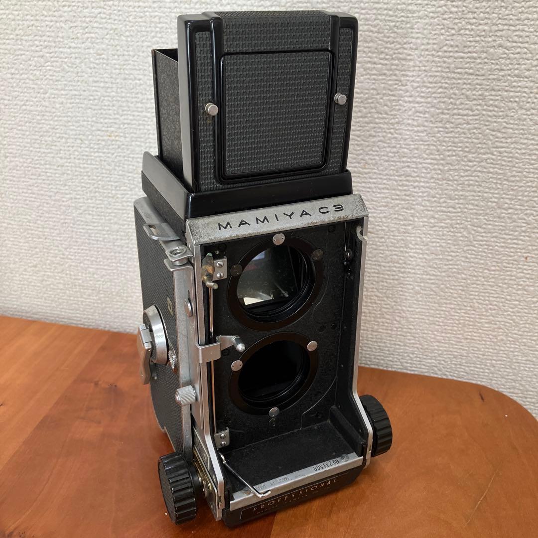 年代物 アンティーク MAMIYA マミヤ C３ 二眼レフ ジャンク