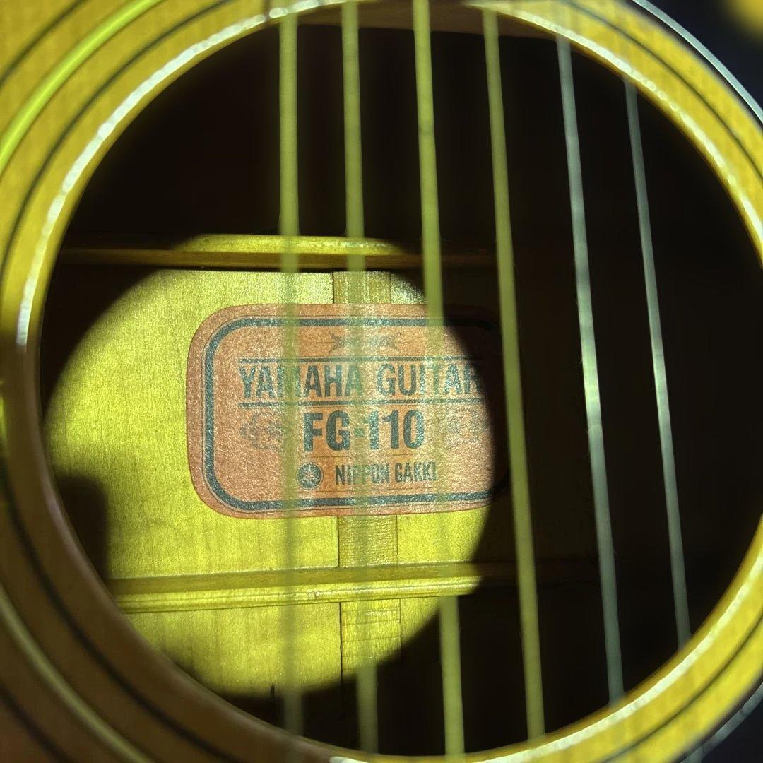 ヤマハ　FG-110 赤ラベル　1961〜1969年製