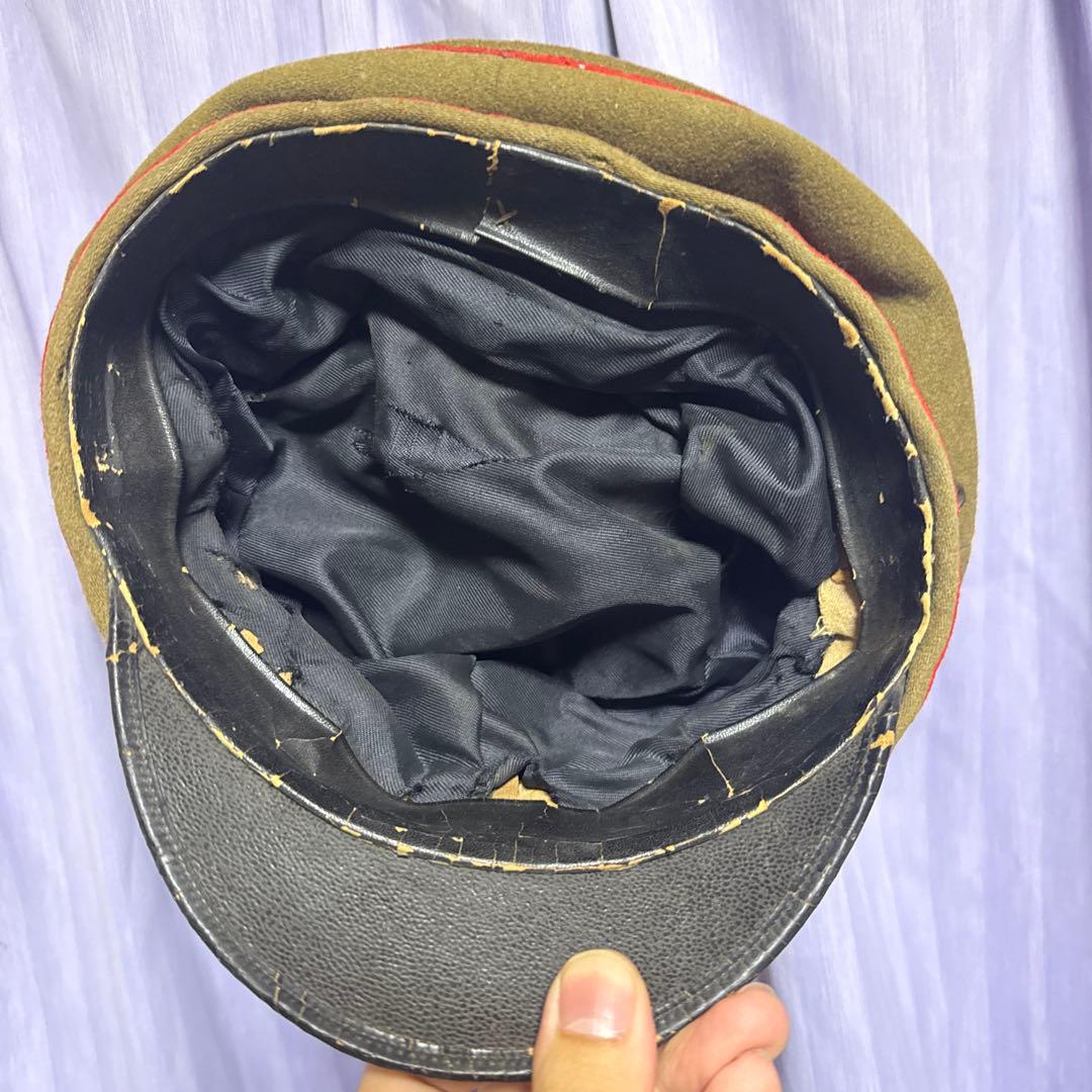 日本軍　将校准士官軍帽　実物