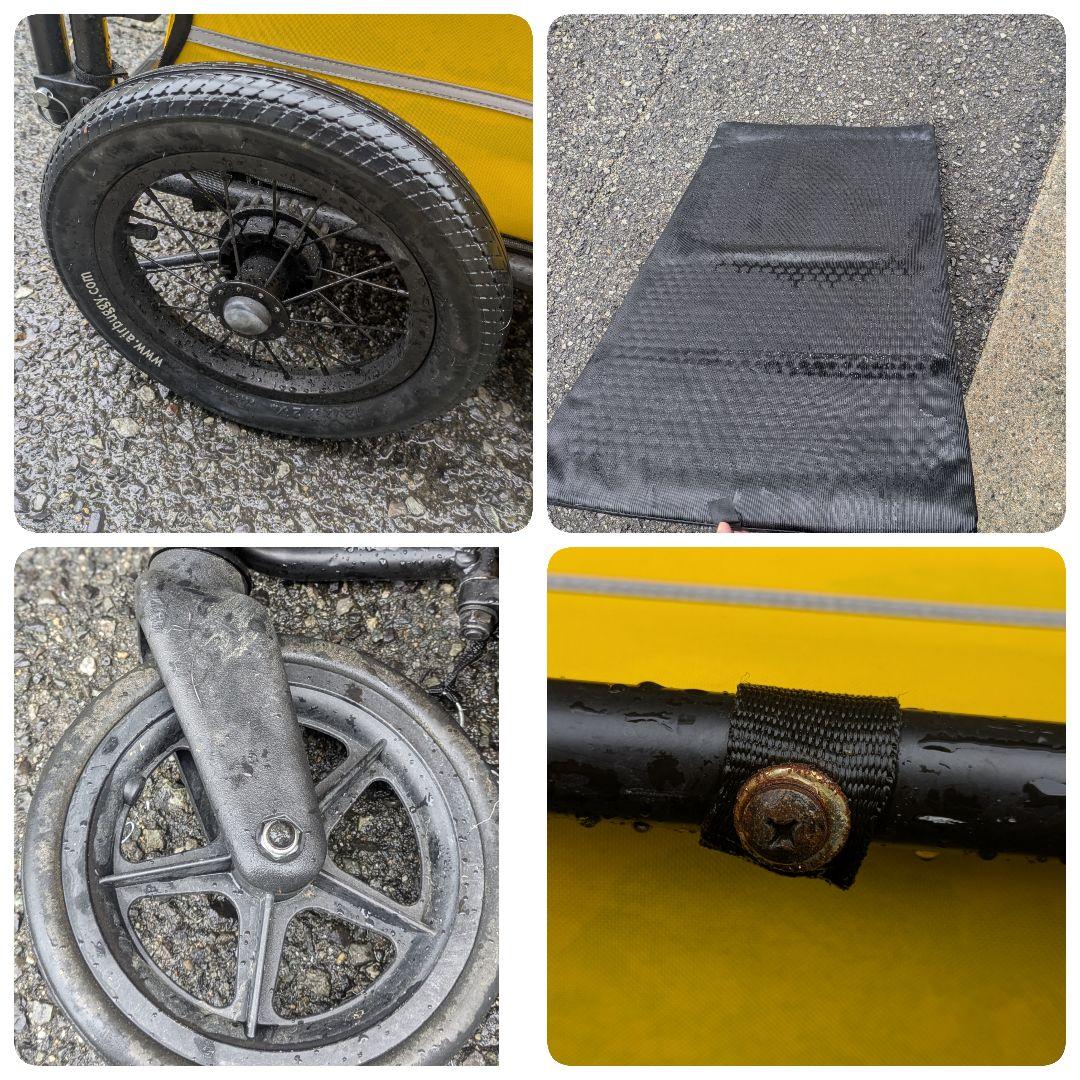 エアバギー フォーペット キャリッジセット スマイルイエロー カート キャリー