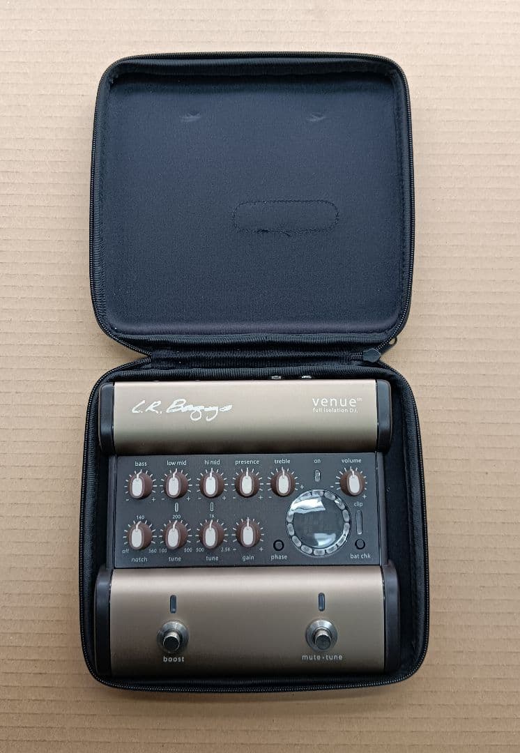 L.R.BAGGS VENUE D.I. アコースティックギター用 プリアンプ
