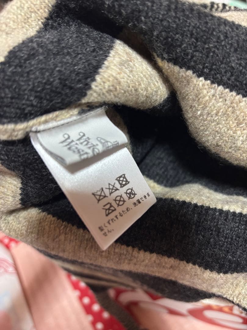 【い様】Vivienne Westwood 耳あてニット帽 美品 付属品完備