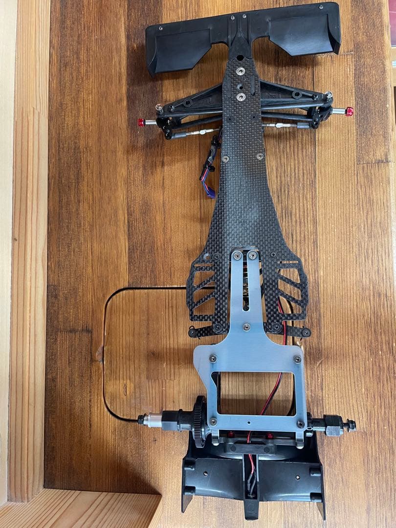 ラジコン F1 タミヤ F103 カーボンシャーシ　アルミモーターマウント