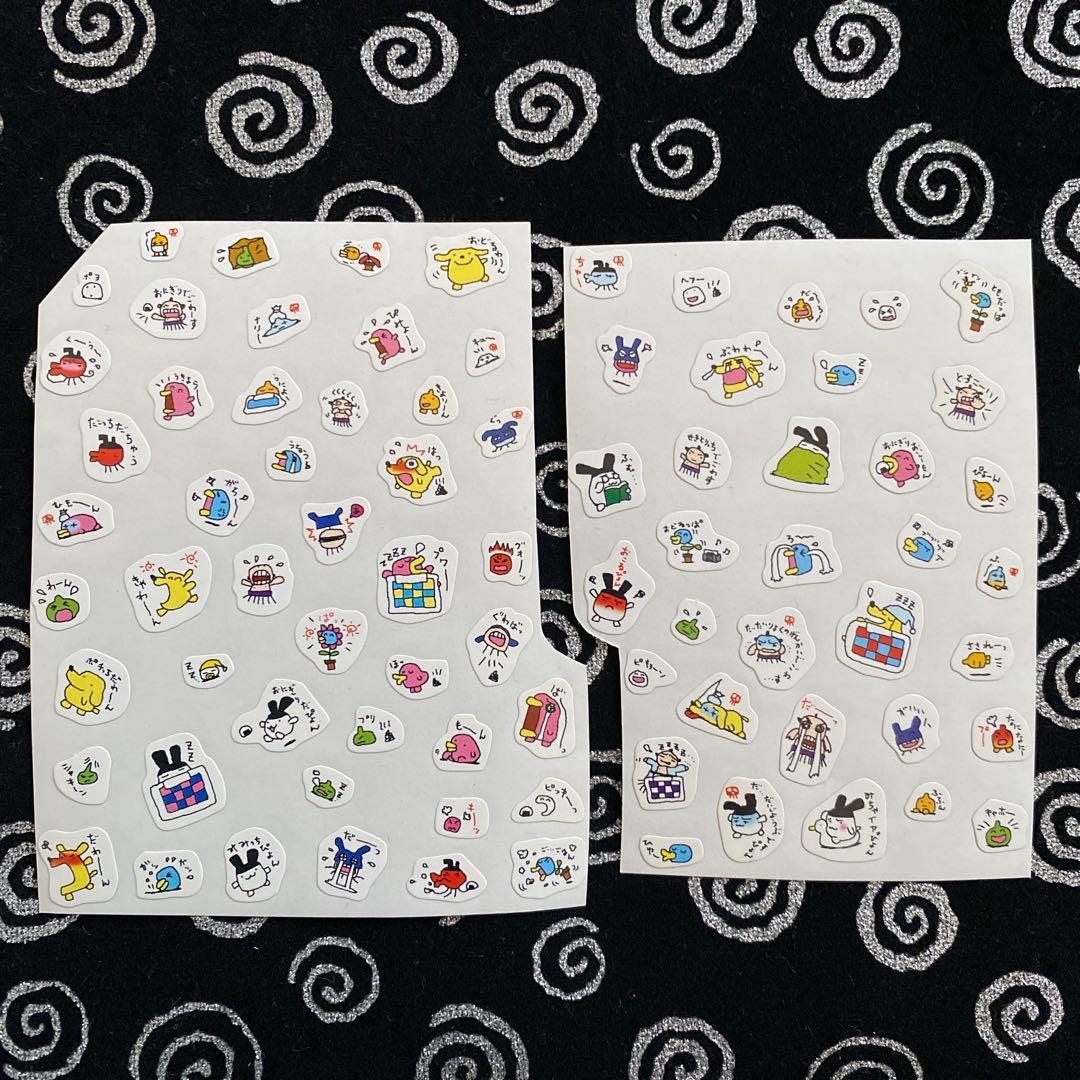 レトロ激レア品‼︎未使用品‼︎当時物たまごっち/てんしっち/シール帳用ステッカー帳用