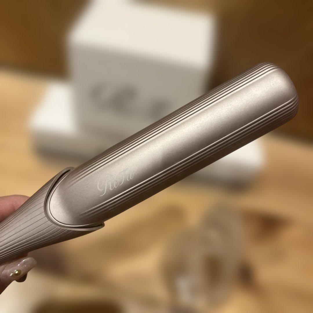 ReFa フィンガーアイロン ミニ　シャンパンゴールド