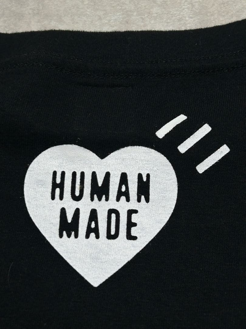 未使用級 22SS HUMAN MADE BEAR L/S 長袖SHIRT M