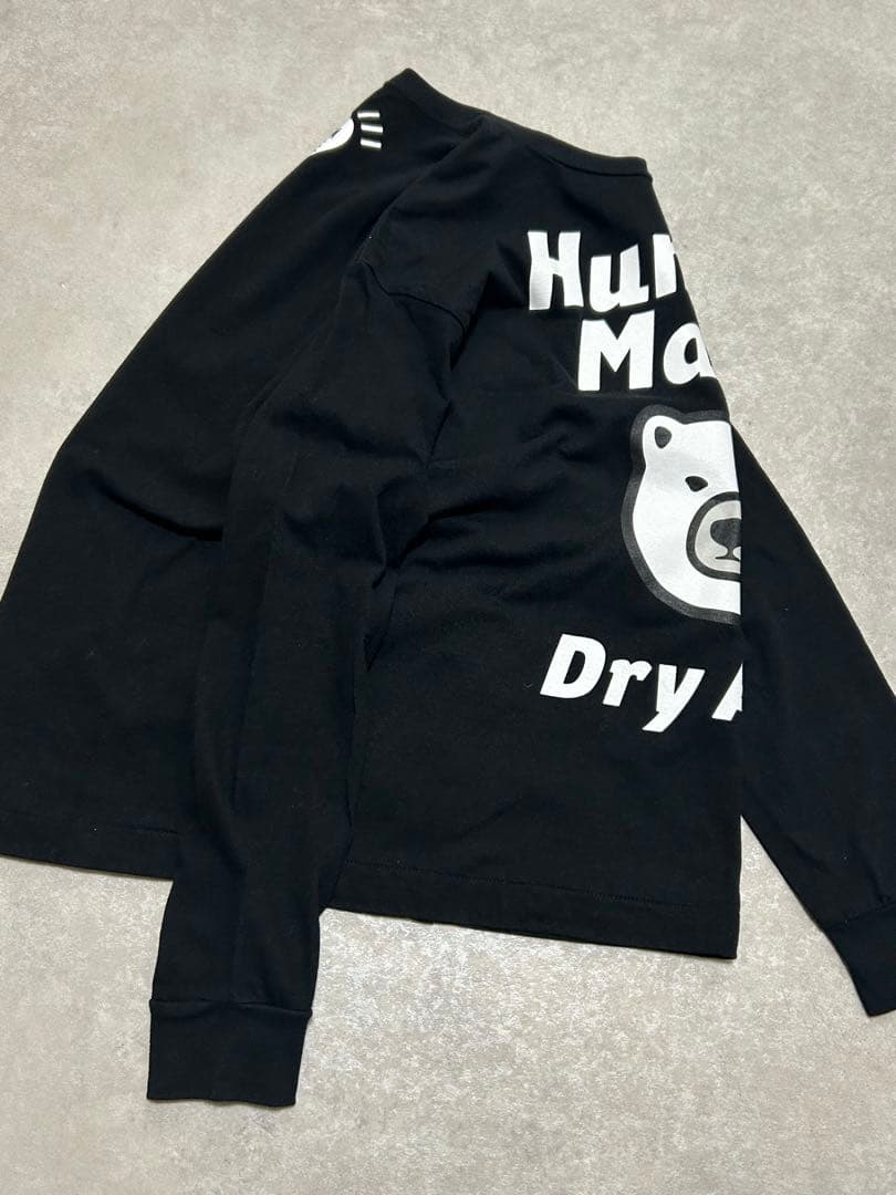 未使用級 22SS HUMAN MADE BEAR L/S 長袖SHIRT M