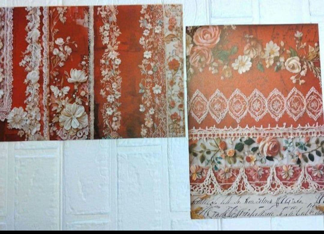 №12❷♡lien様♡両面印刷♡デザインペーパー　16枚　A 101