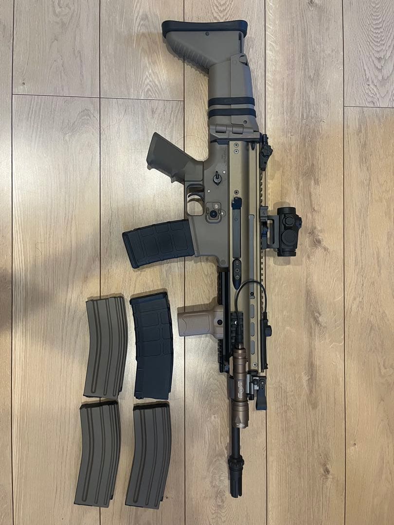 次世代電動ガン scar（スカー）L ベクターオプティクスサイト　リポセット