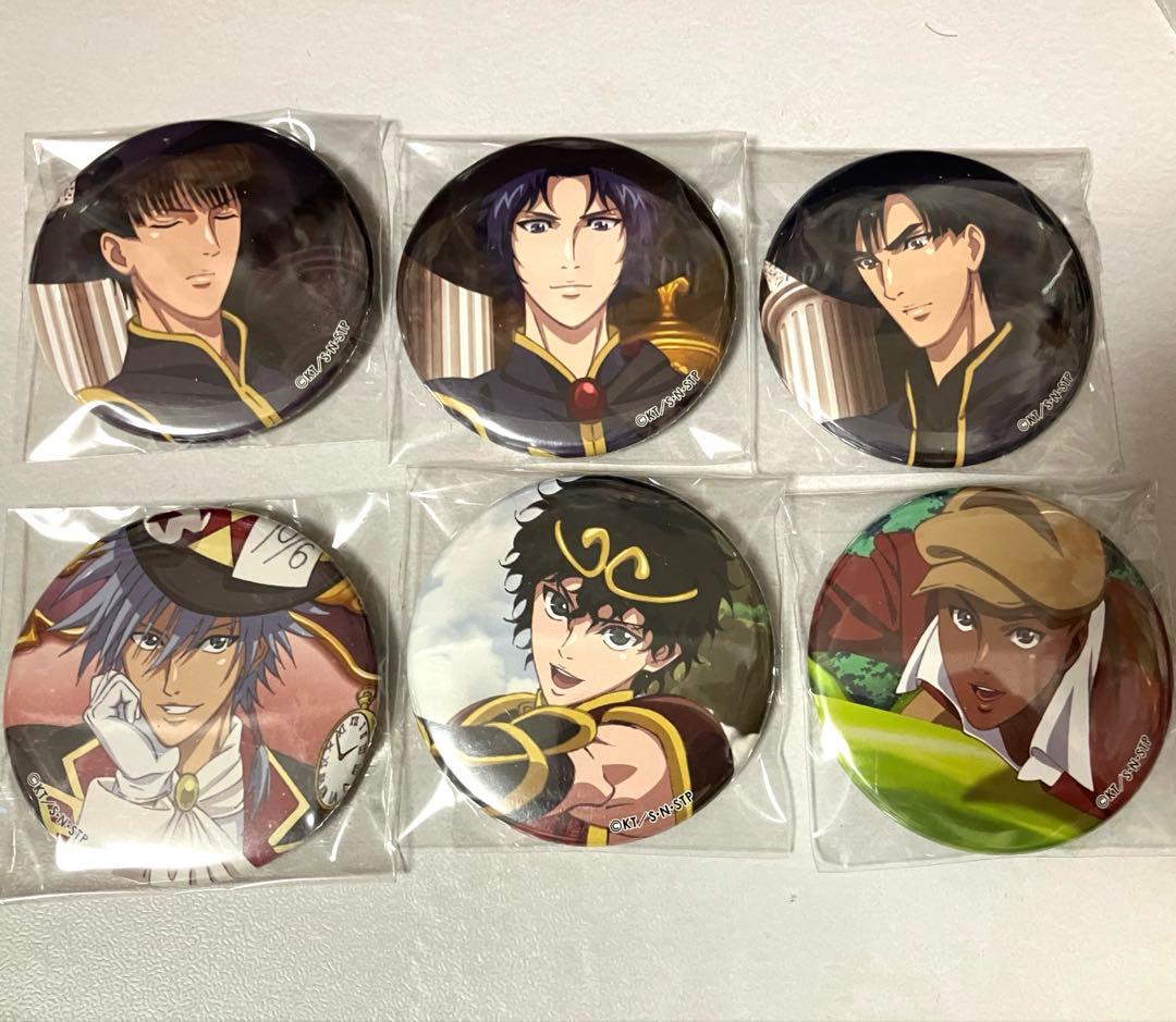 テニスの王子様 テニプリ　テニプリスト くつろぎ缶バッジ