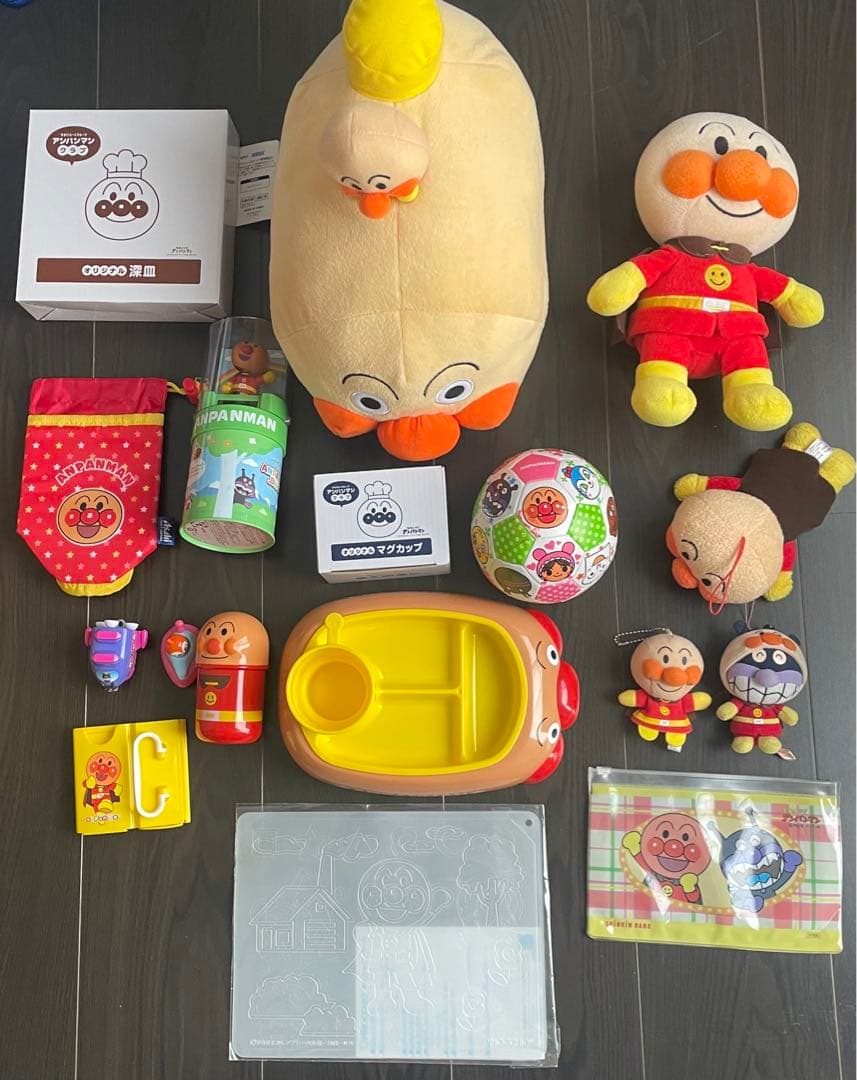 アンパンマン ぬいぐるみセット&クッションボール&おもちゃ＆その他