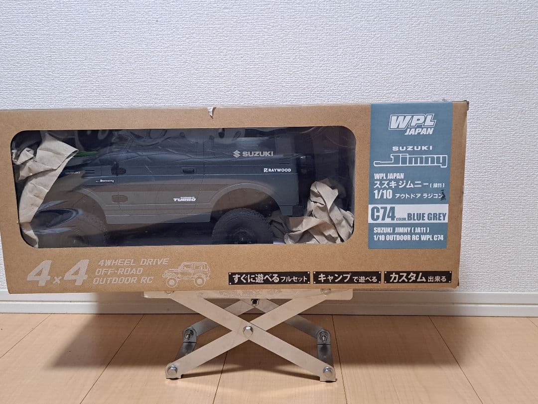 こてつ　スズキジムニー　1/10アウトドアラジコン　C74