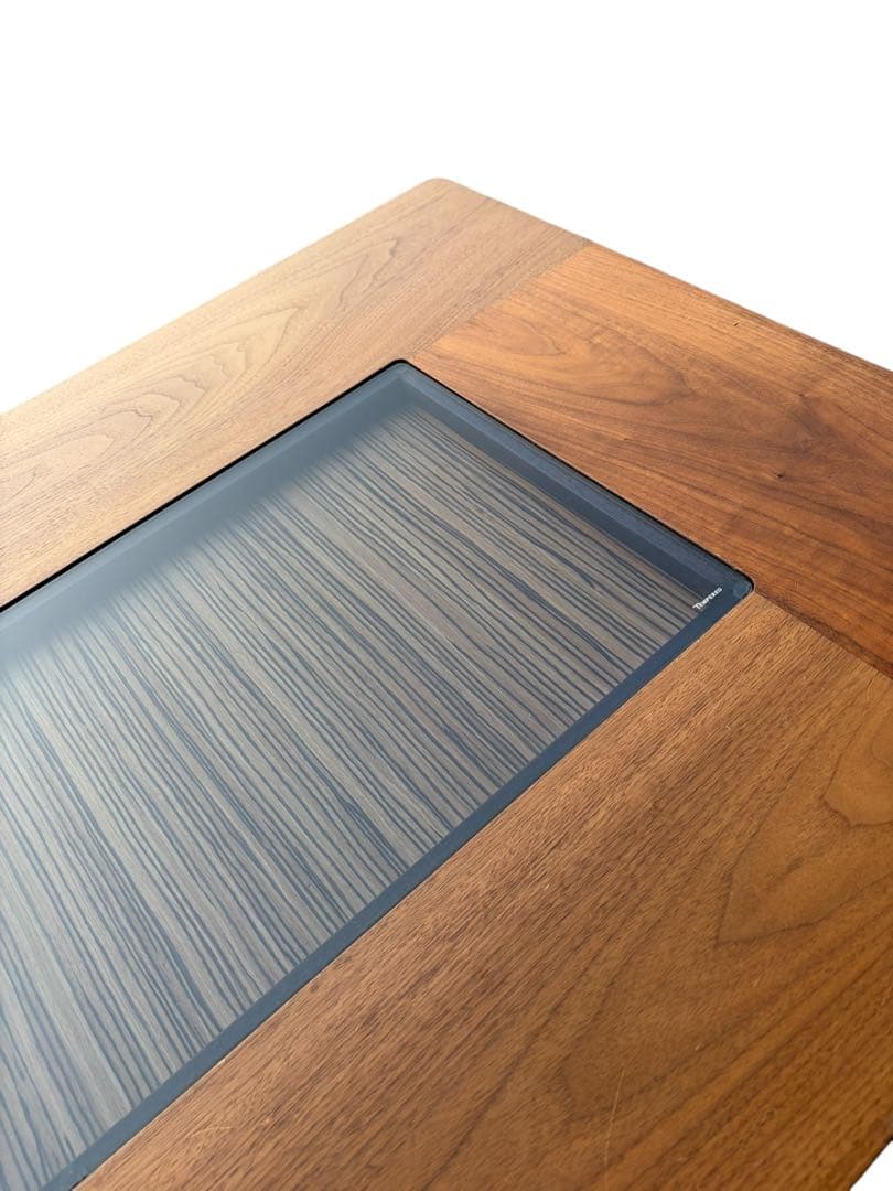 協立工芸 ガラス ダイニングこたつ 家具調こたつ