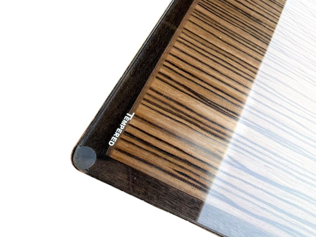 協立工芸 ガラス ダイニングこたつ 家具調こたつ