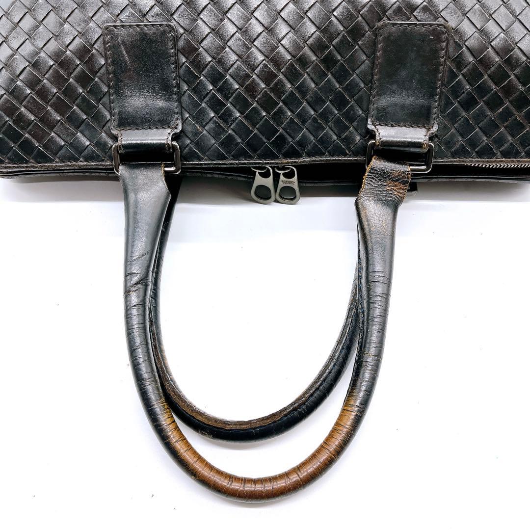 BOTTEGA VENETA ボッテガベネタ イントレチャート　ダークブラウン