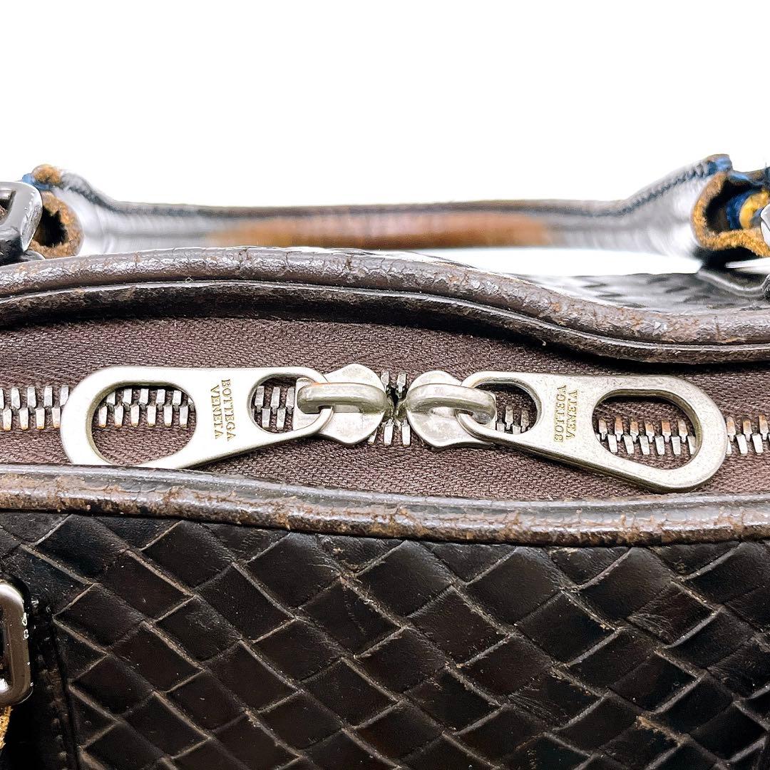 BOTTEGA VENETA ボッテガベネタ イントレチャート　ダークブラウン