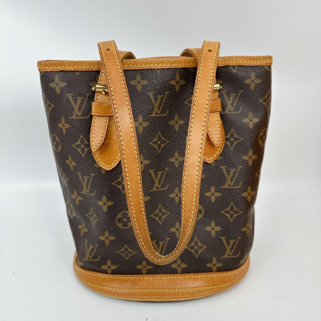 ルイヴィトン　バケツ　バッグ　VI0050 モノグラム