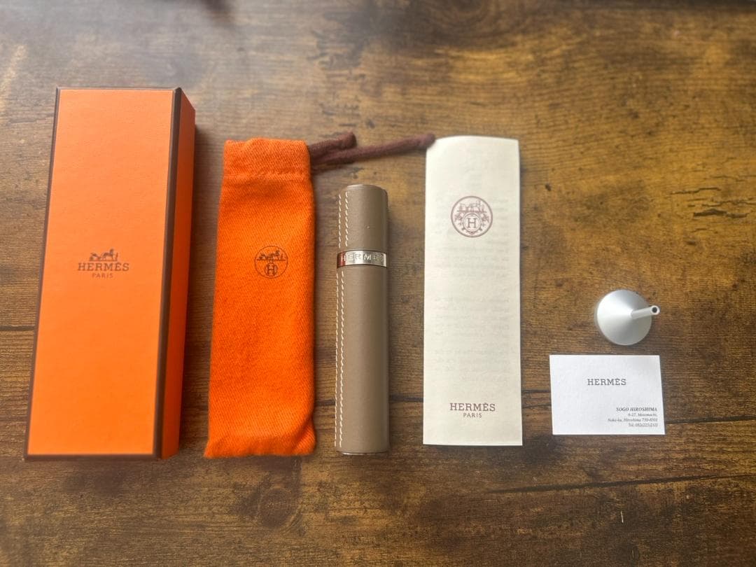 K*様 ★美品★ 箱付　HERMES エルメス　レフィラブルアトマイザー
