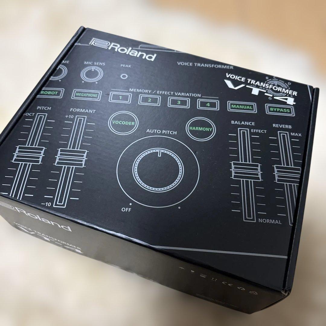 Roland VT-4 ボイストランスフォーマー　インターフェース　箱・説明書