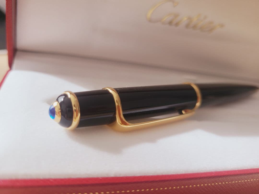 Cartier ブラック ボールペン