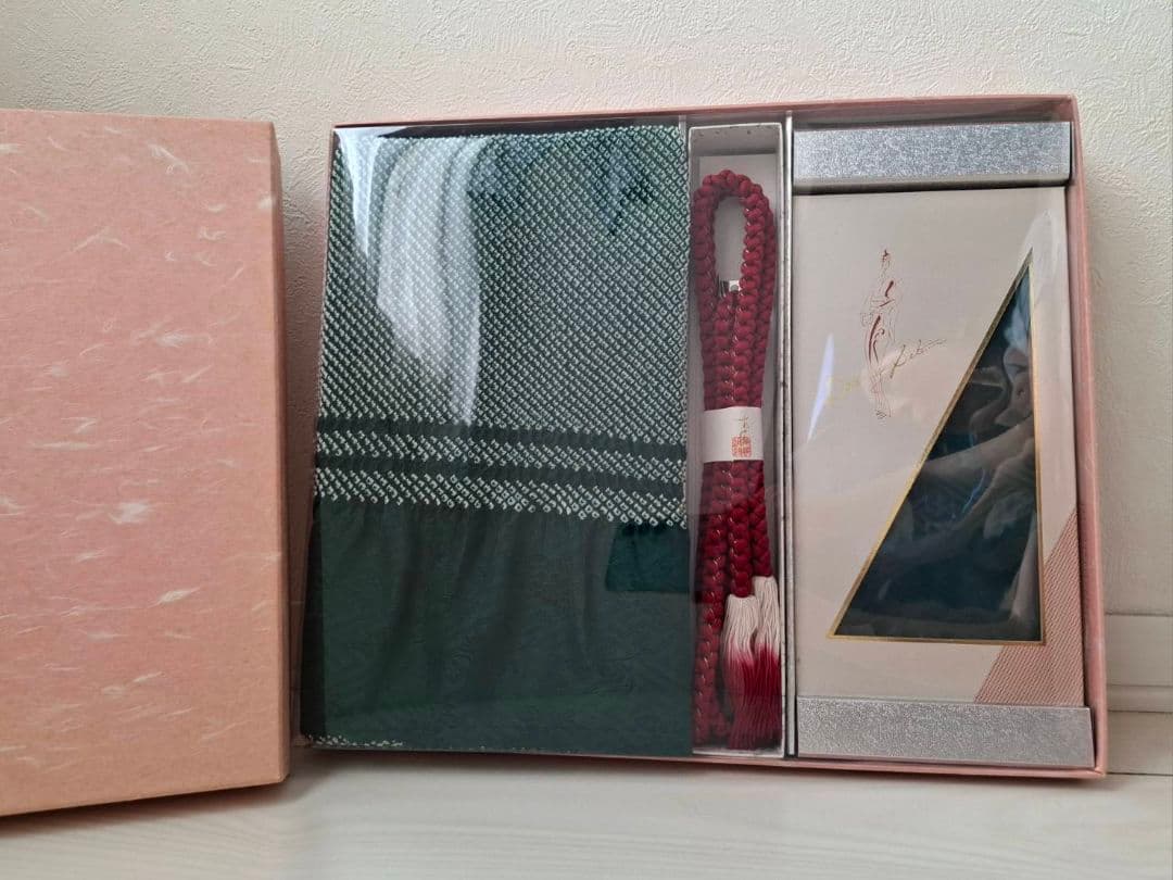 振袖　正絹　帯　帯締め　帯揚げ　セット