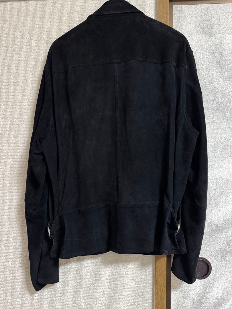 紙タグ付き美品！ COMOLI シープスエードジップショートジャケット