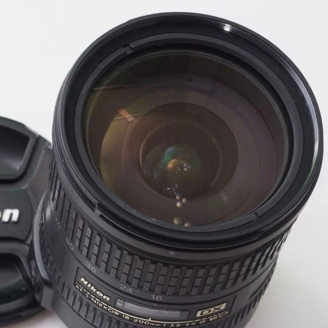 【美品】超便利望遠レンズ❤️NikonAF-S DX 18-200mm EDVR