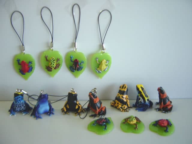 ♯Hoi31CHネイチャーヤドクガエル1ストラップマグネット人気14種