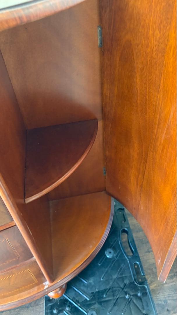 美品　高級　チェスト　西洋　アンティーク　家具　半円形