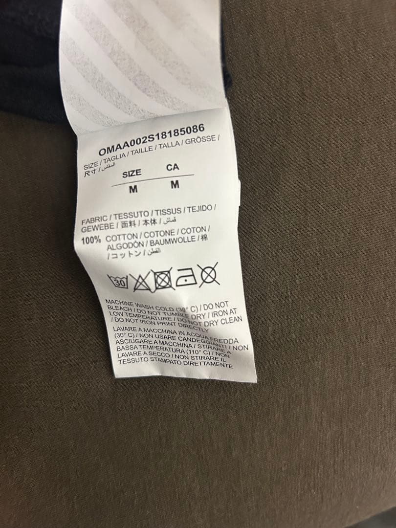 OFF whiteグラフィック Tシャツ 2枚セット MとL