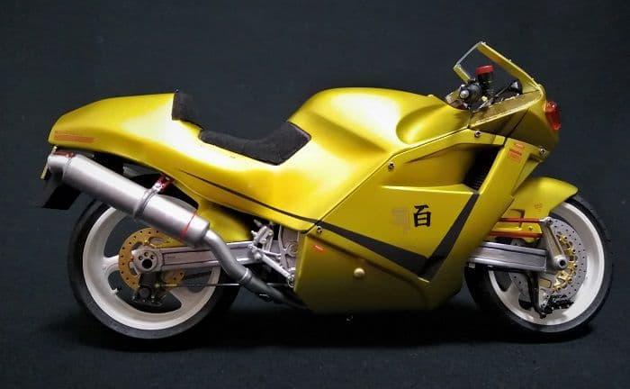 【ゴールドセット！】MG百式Ver2.0＆百式専用バイク