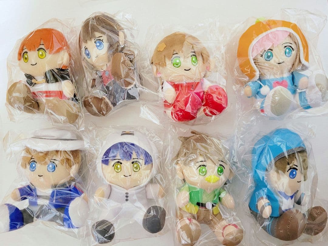 あかがみん あかがみんクラフトぬいぐるみ　8体セット