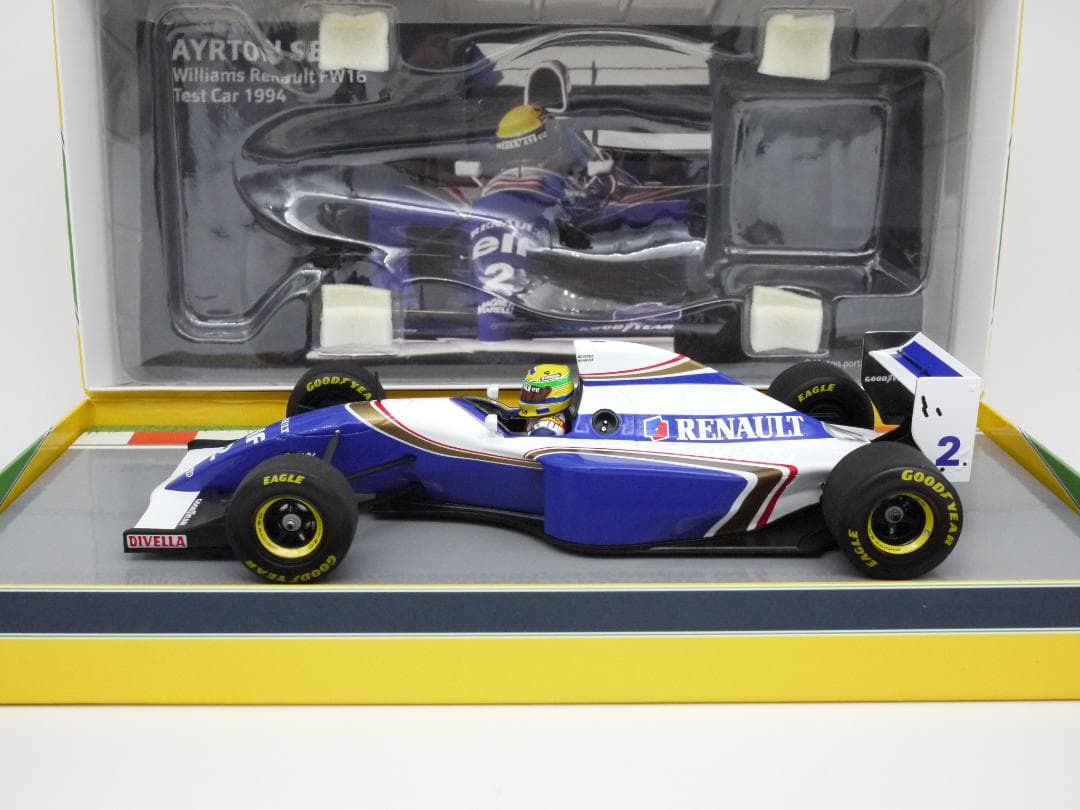 RS0064 1/18 ウィリアムズ FW16 ポールリカール A.セナ