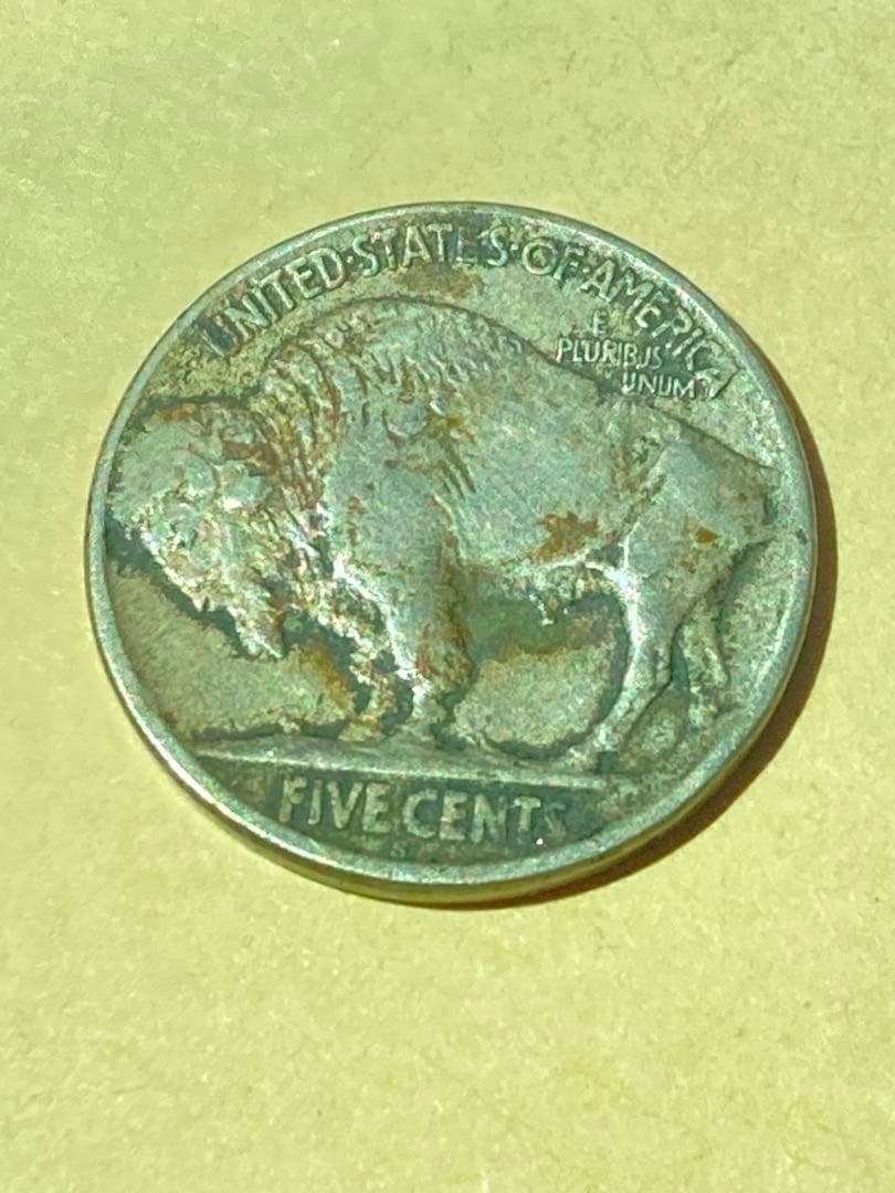 Y*a様 アメリカ　5セント白銅貨　バッファローニッケル　1913S タイプ2