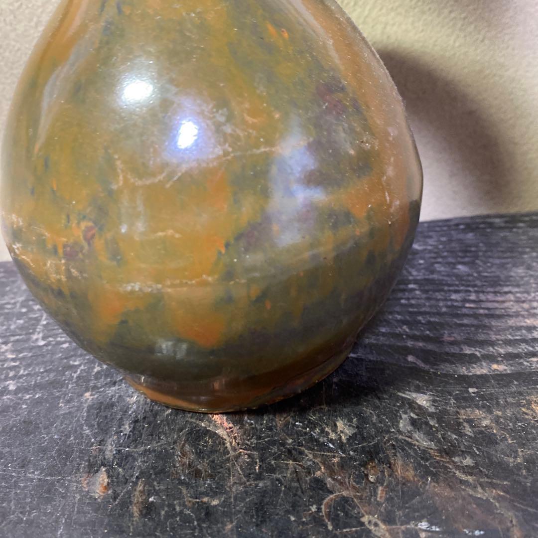 中国　古玩　河南天目徳利