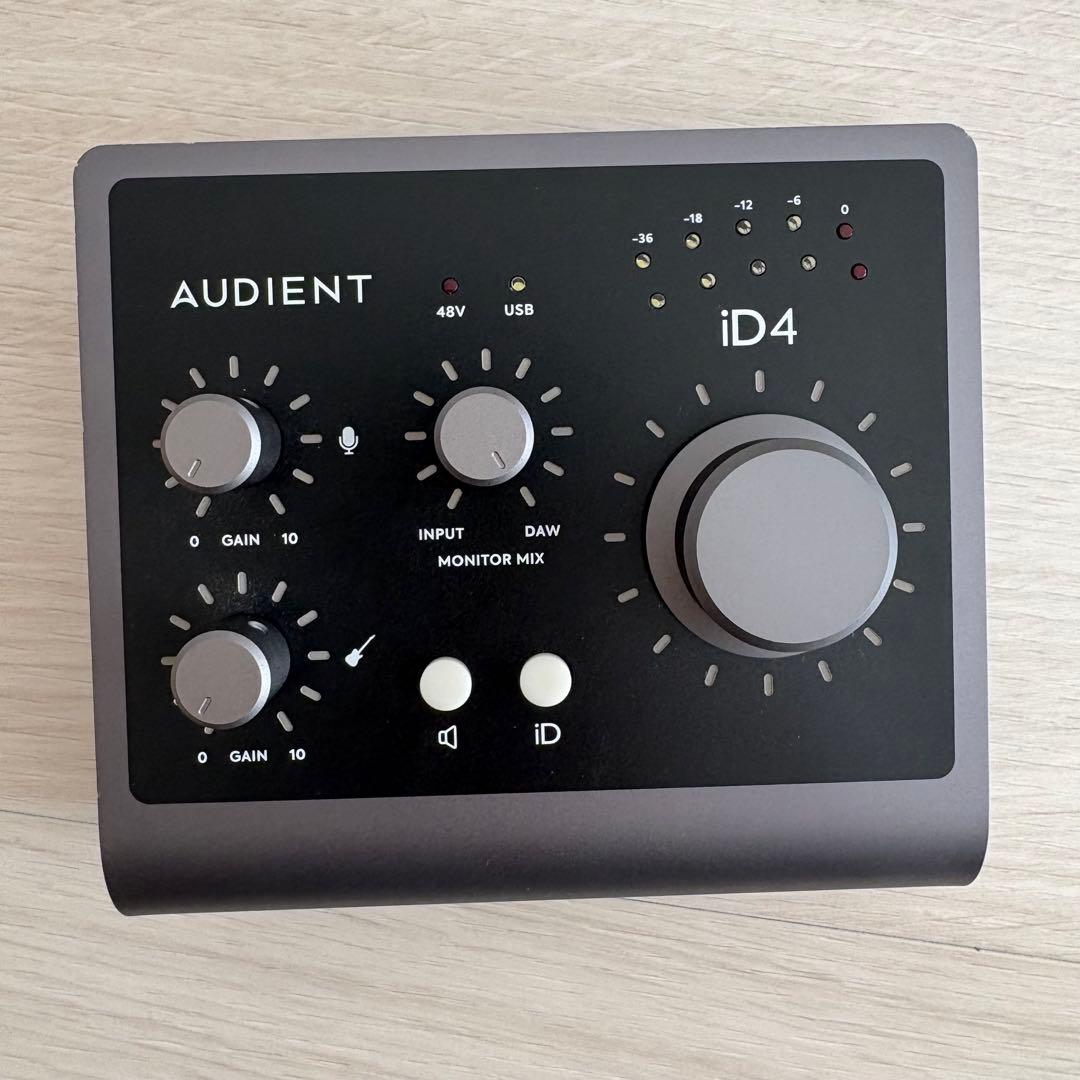 AUDIENT iD4 mkⅡ 製品登録可能