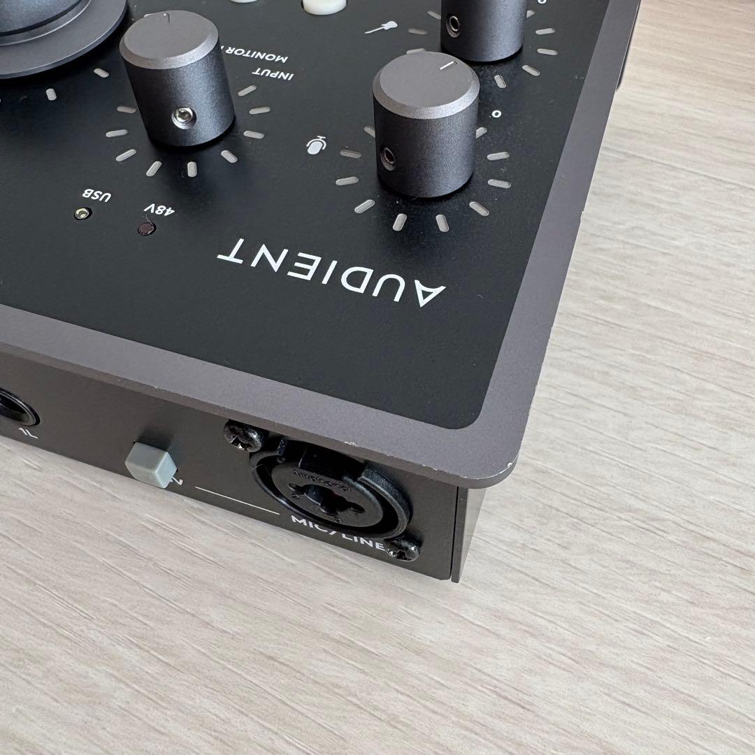 AUDIENT iD4 mkⅡ 製品登録可能