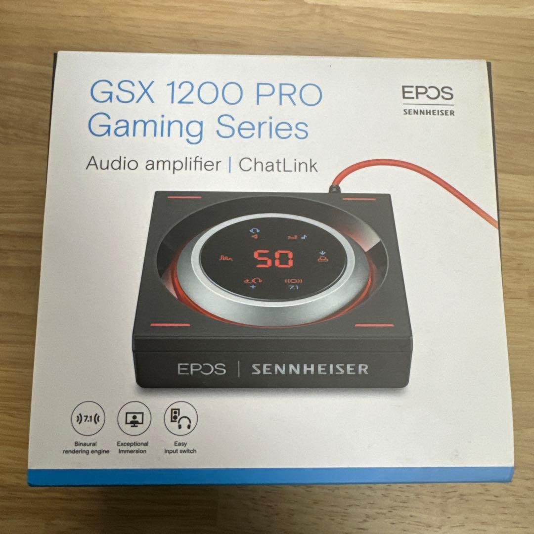 EPOS | SENNHEISER ゲーミングアンプ GSX1200 PRO