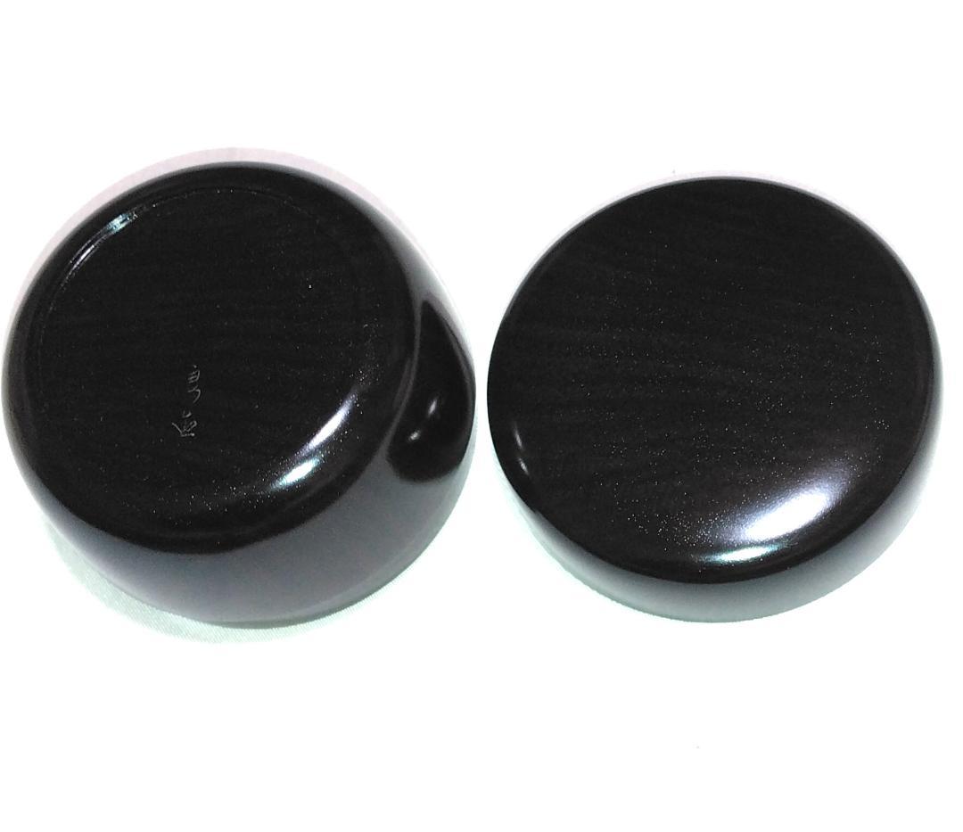 茶道具　木工芸無形文化財保持者　人間国宝　川北良造作　紫檀平棗　超美品！！