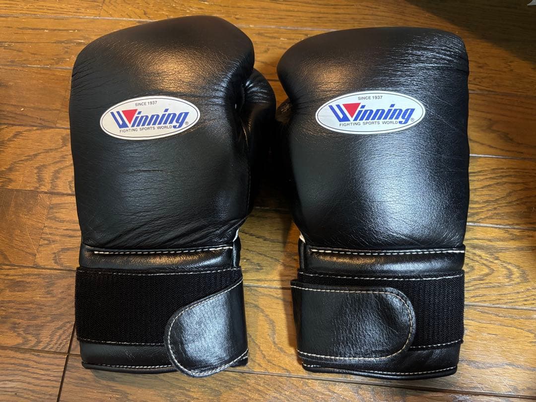 Winning ボクシンググローブ ブラック　※モモタロ様