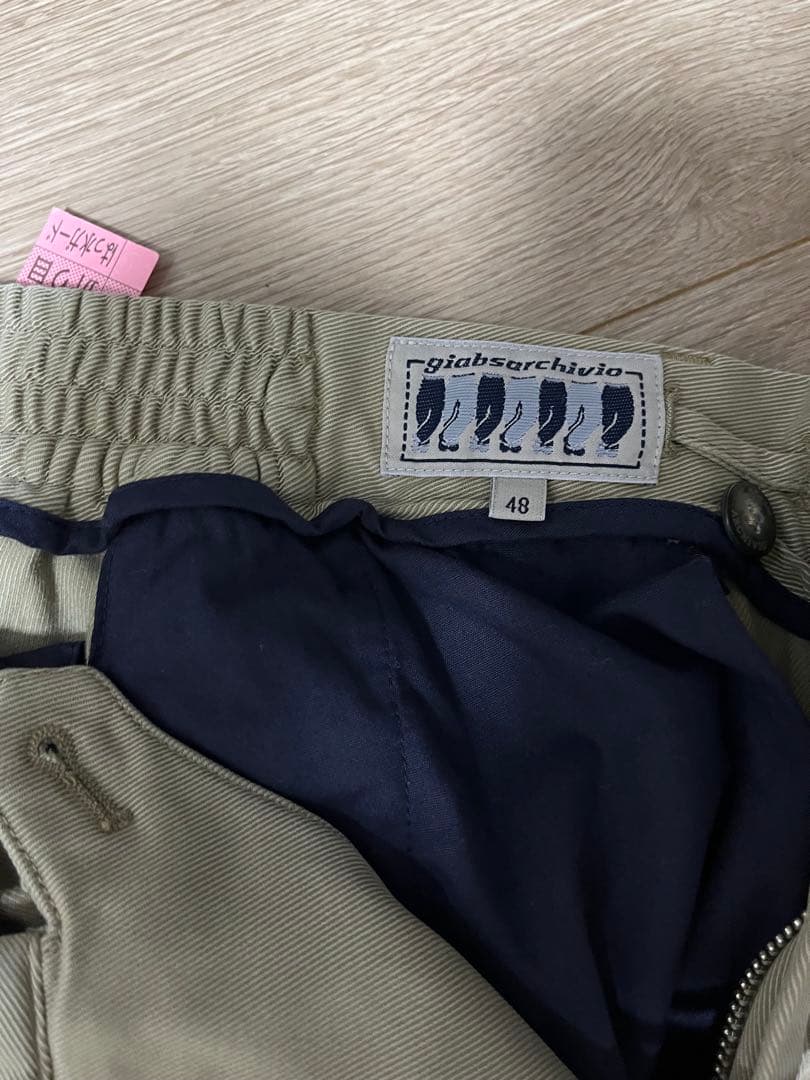 Giab’s Archivio Beams別注 Massacioチノパン　48